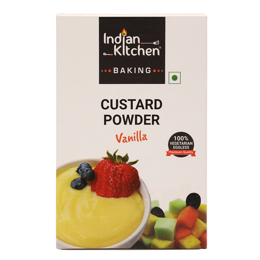 Indian Kitchen Custard Powder 100g (Pack of 10) Indian Kitchen Custard Powder 100g (Pack of 10) - Indian Kitchen